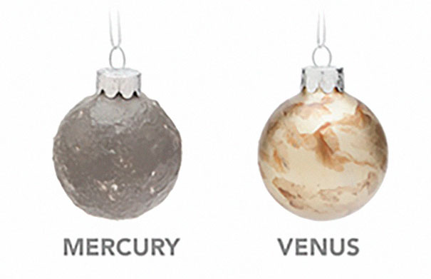 Planetary Glass Ornaments Are A Thing And They're Out Of This World