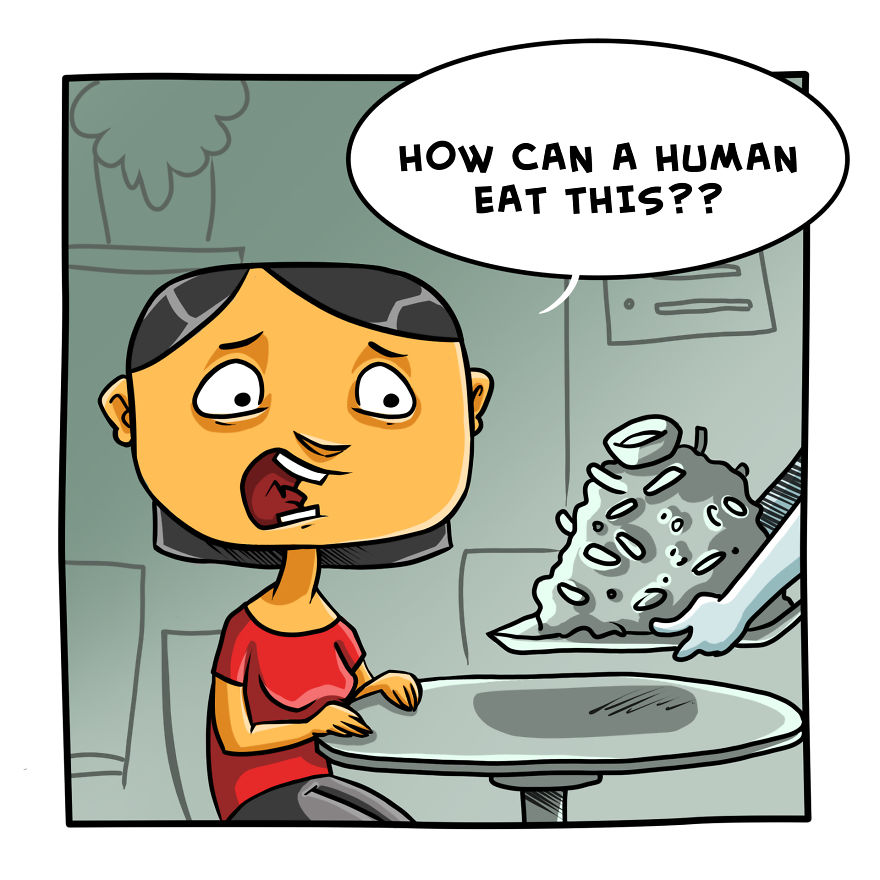International Student Problem #3: Getting Used To American Portions