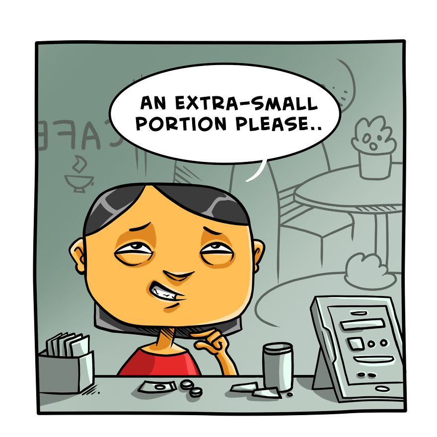 International Student Problem #3: Getting Used To American Portions