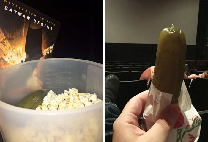Turns Out That Texans Had No Idea No One Else Eats Pickles At Movie Theaters And It’s Hilarious
