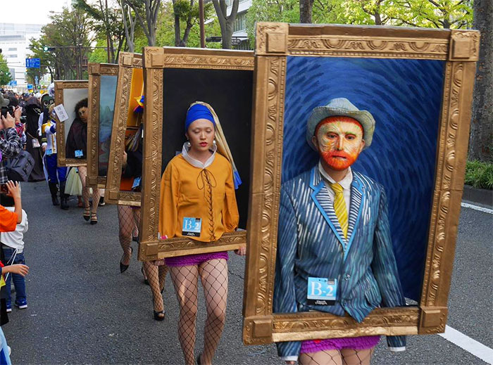 Japanese Art Students Turned Themselves Into Famous Paintings, Including The Biggest Fail Ever – Ecce Homo