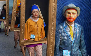 Japanese Art Students Turned Themselves Into Famous Paintings, Including The Biggest Fail Ever - Ecce Homo