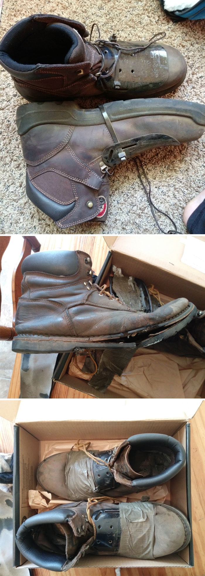 2 Guys From Work Got A New Pair Of Boots For Me