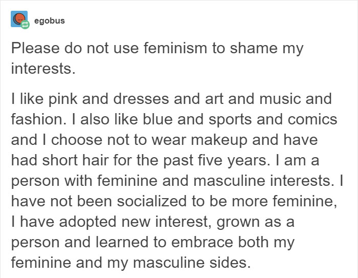 Feminist Claims That Women Who Dress Girly Are Victims Of Patriarchy, Gets Quickly Shut Down