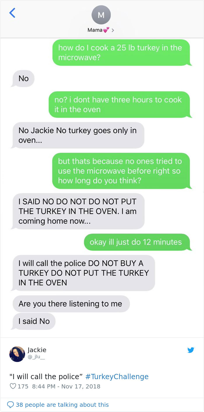 Microwave Turkey Prank