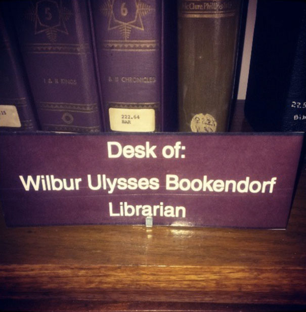Librarian Bookendorf