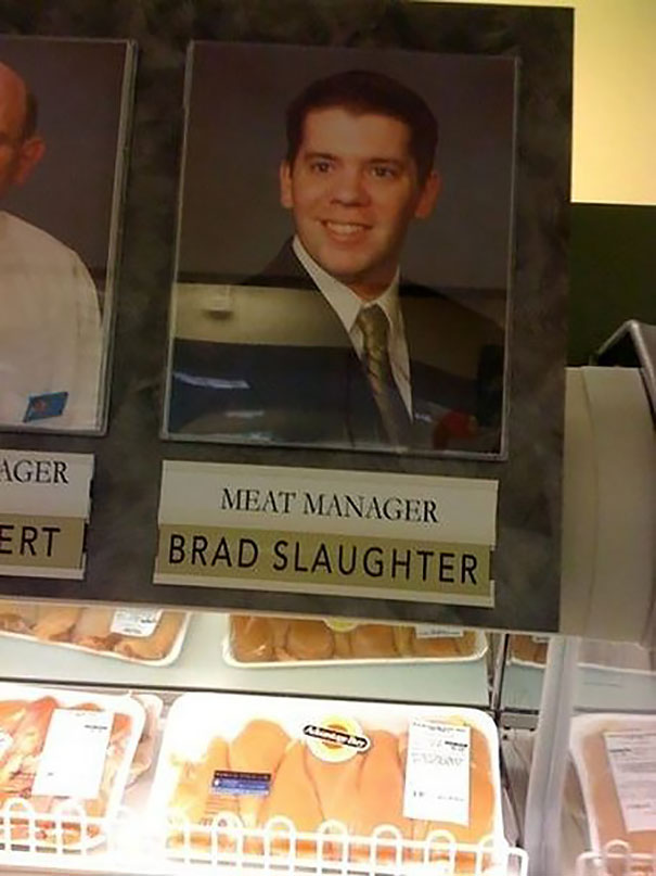 Meat Manager Brad Slaughter