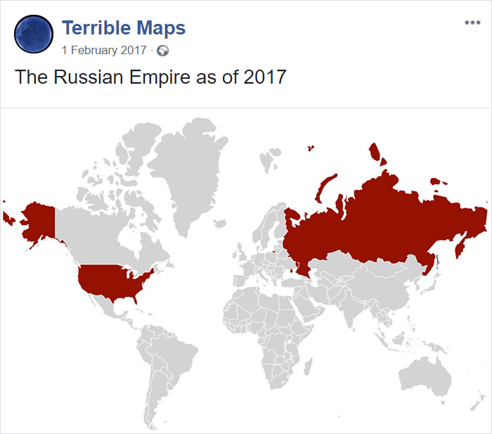 El imperio ruso en 2017