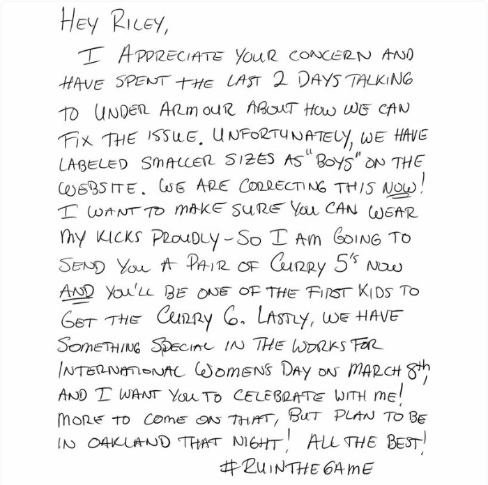 9-Year-Old Girl Writes A Letter To NBA 