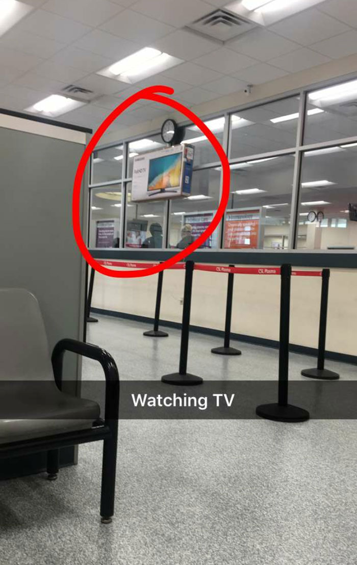 My Wife Just Sent Me This Picture From A Waiting Room