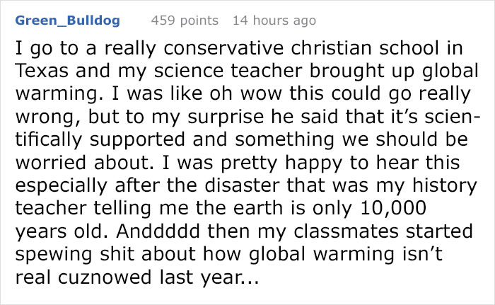People Are Laughing At The Way This Teenager Explained Global Warming To Trump After His Tweet