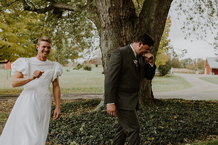 Bride Sends Groom’s Best Friend For ‘First Look’ Instead Of Herself