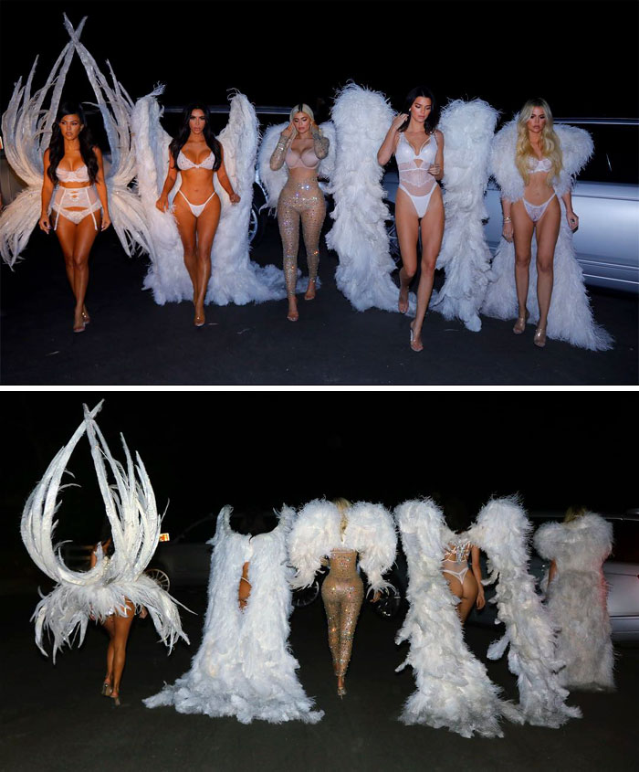 Kardashians As A Victoria's Secret Angels