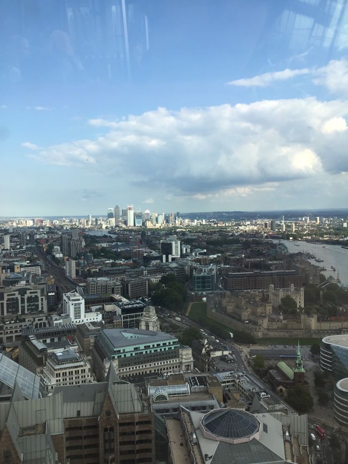 Views From Sky Garden In London!