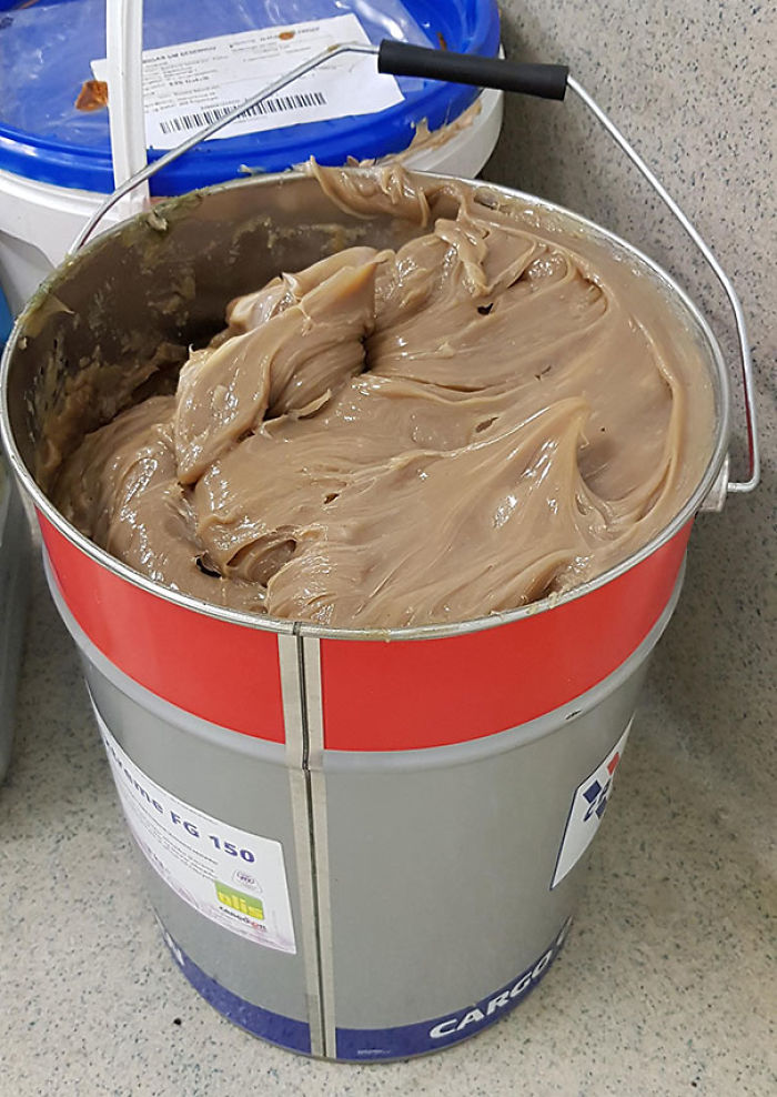 I Found A Bucket Full Of Forbidden Creamy Caramel At Work