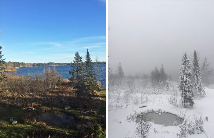 The Difference That Two Days Can Make In Minnesota
