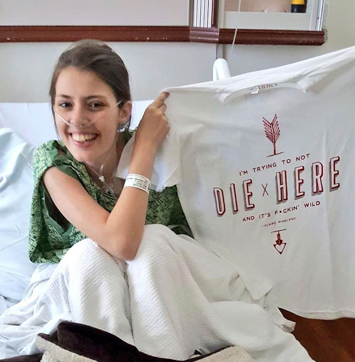 The Last Moments Of Claire Wineland Before She Went Into Surgery For A 2x Lung Transplant