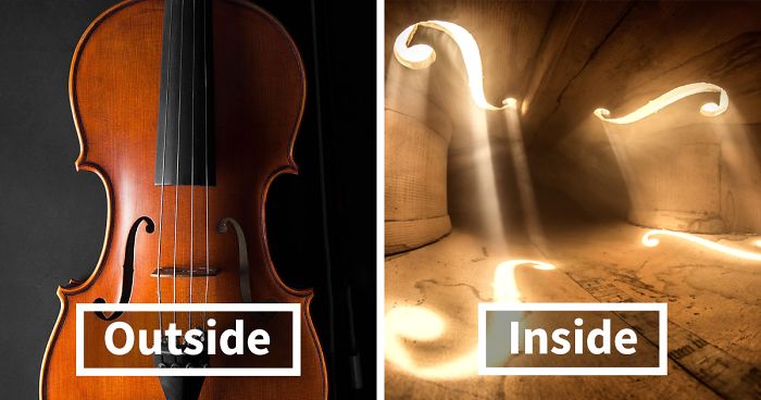 Incredible Photos Inside Music Instruments By A Romanian Photographer | Bored