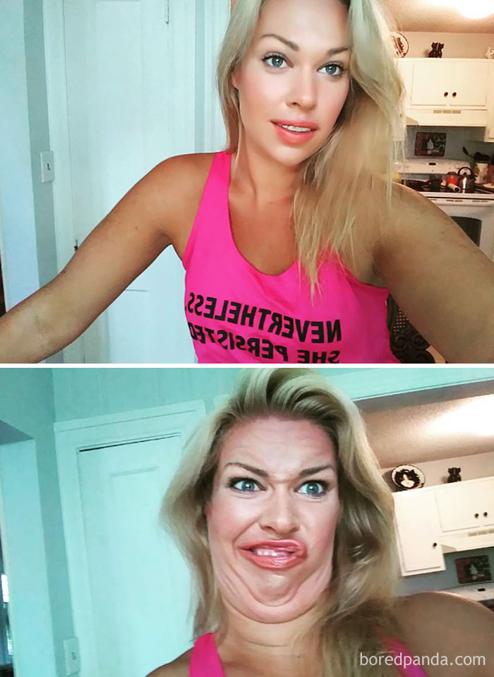 Hot girls before and after