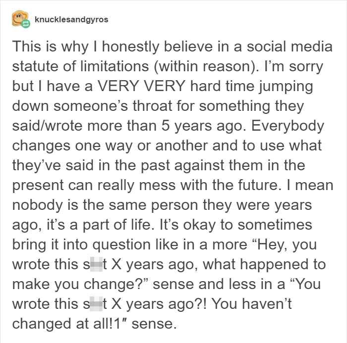 This Person Confesses To Doing Horrible Things In The Past And Explains Why Nobody Should Judge Him For It