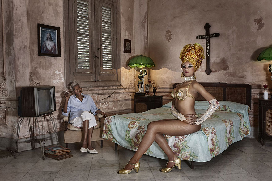 Joana, Dancer At The Tropicana, Sat With Her Grandmother, Cuba (Honorable Mention In Fascinating faces and characters Category)