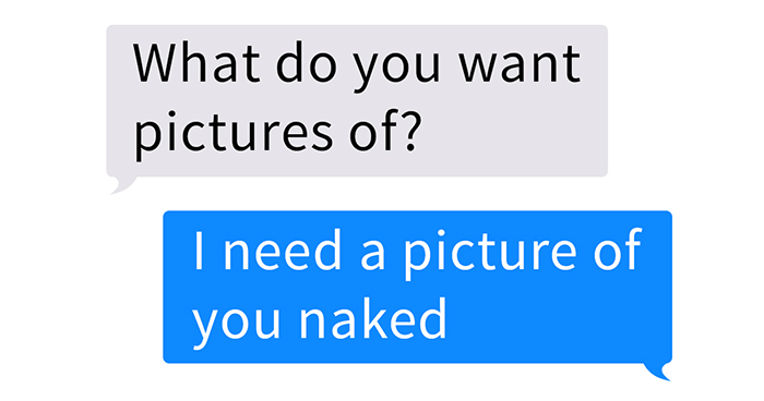 “I Received A Text From Someone Asking For Topless Photos. I Obliged. He Had The Wrong Number”