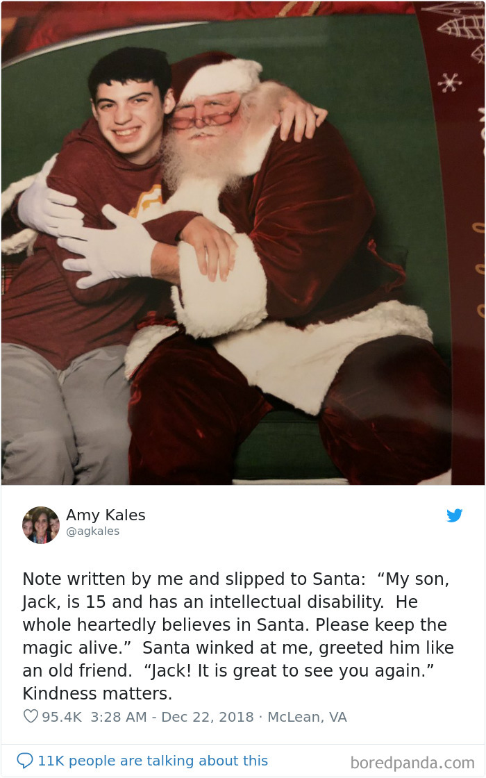 Santa Being A Bro