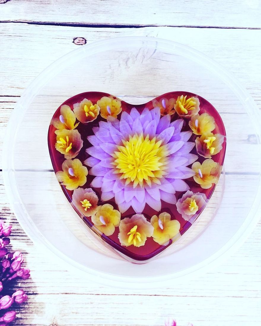 I Ventured Into 3 D Jelly Art After My Children Requested The Nicest Nut Free / Allergy Cake For Their Special Day.