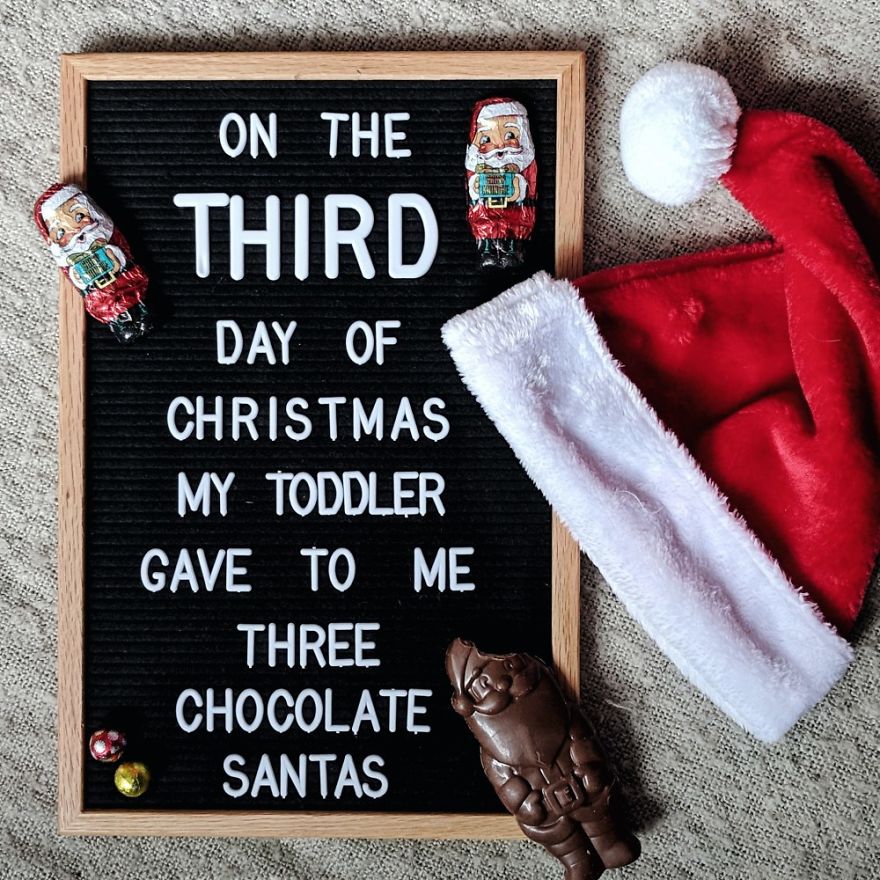 The 12 Days Of A Toddler Christmas: I Captured The Struggles Of Parenting During Holiday Season