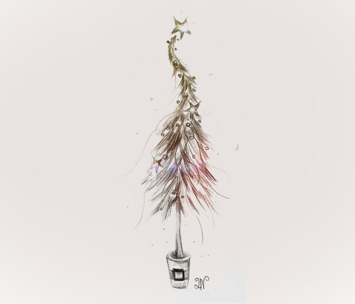 I Made Little Festive Sketches For Every Day In December Leading Up To The Yule Solstice