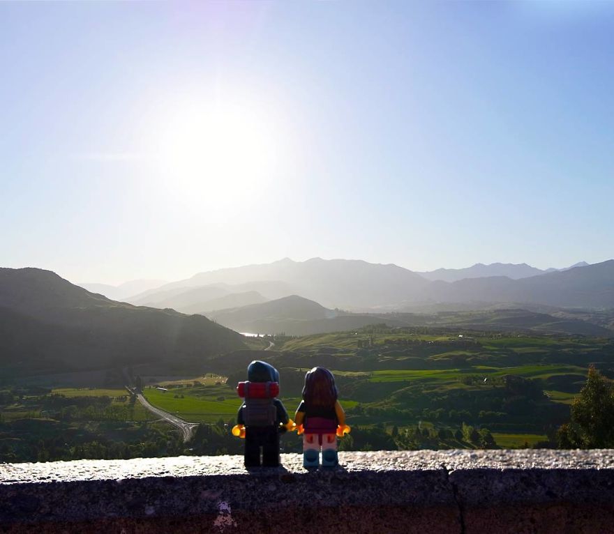 I Show The Beauty Of New Zealand Through The Eyes Of A Lego Backpacker