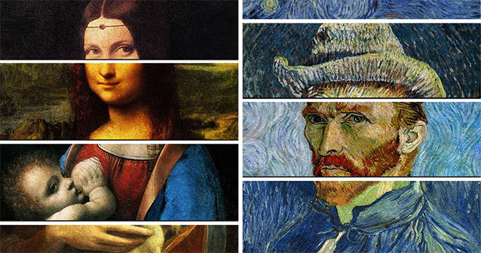 I Created 14 Collages To Show The Parallels Between The Various Masterpieces Of Famous Artists