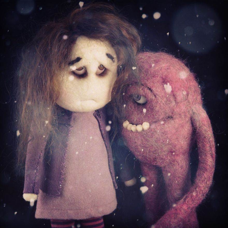 Come To The Soft Side... Art Dolls For Creepy Peeps.