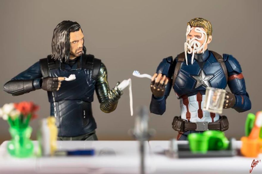 I Think You Should Ask The Wakandians To Review That New Metal Arm Of Yours‬, Bucky