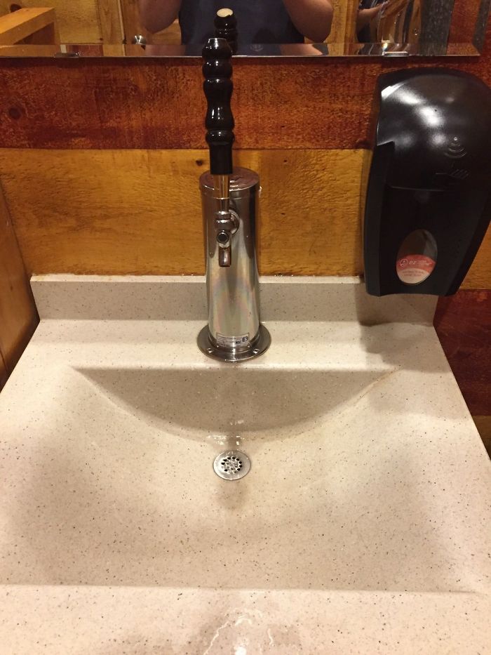 This Pub's Bathroom Sink Is A Tap