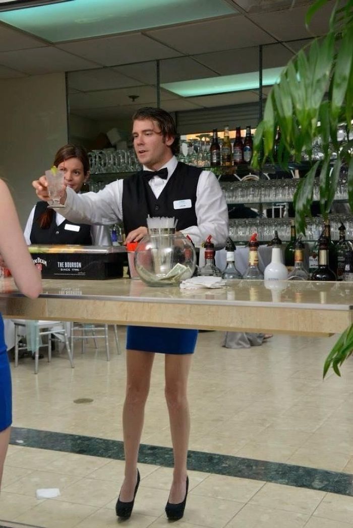 Hey Bartender, I Have That Same Skirt
