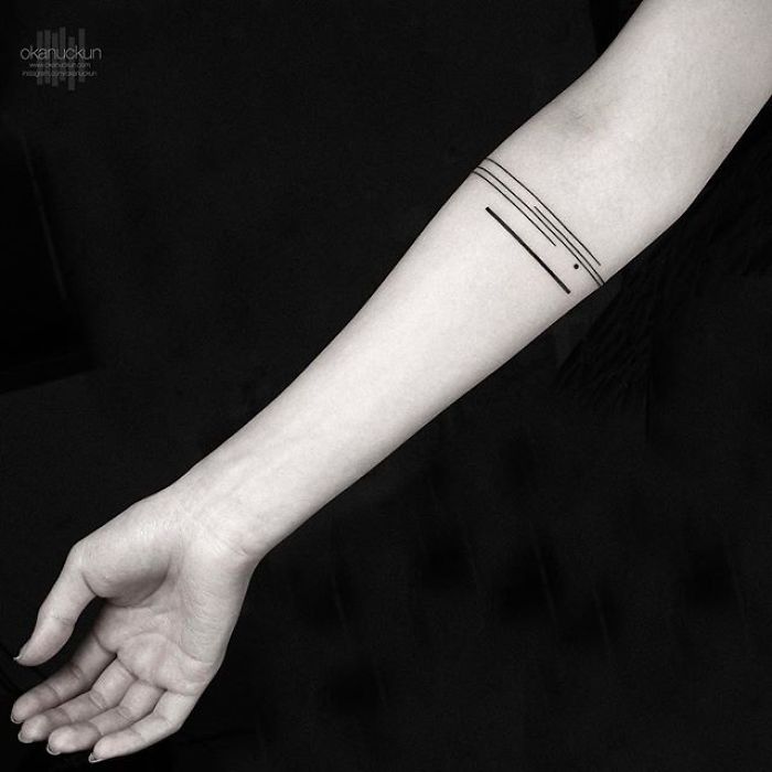 Artist Inspired By Nature And Geometric Shapes Creates Perfect Minimalist Tattoos