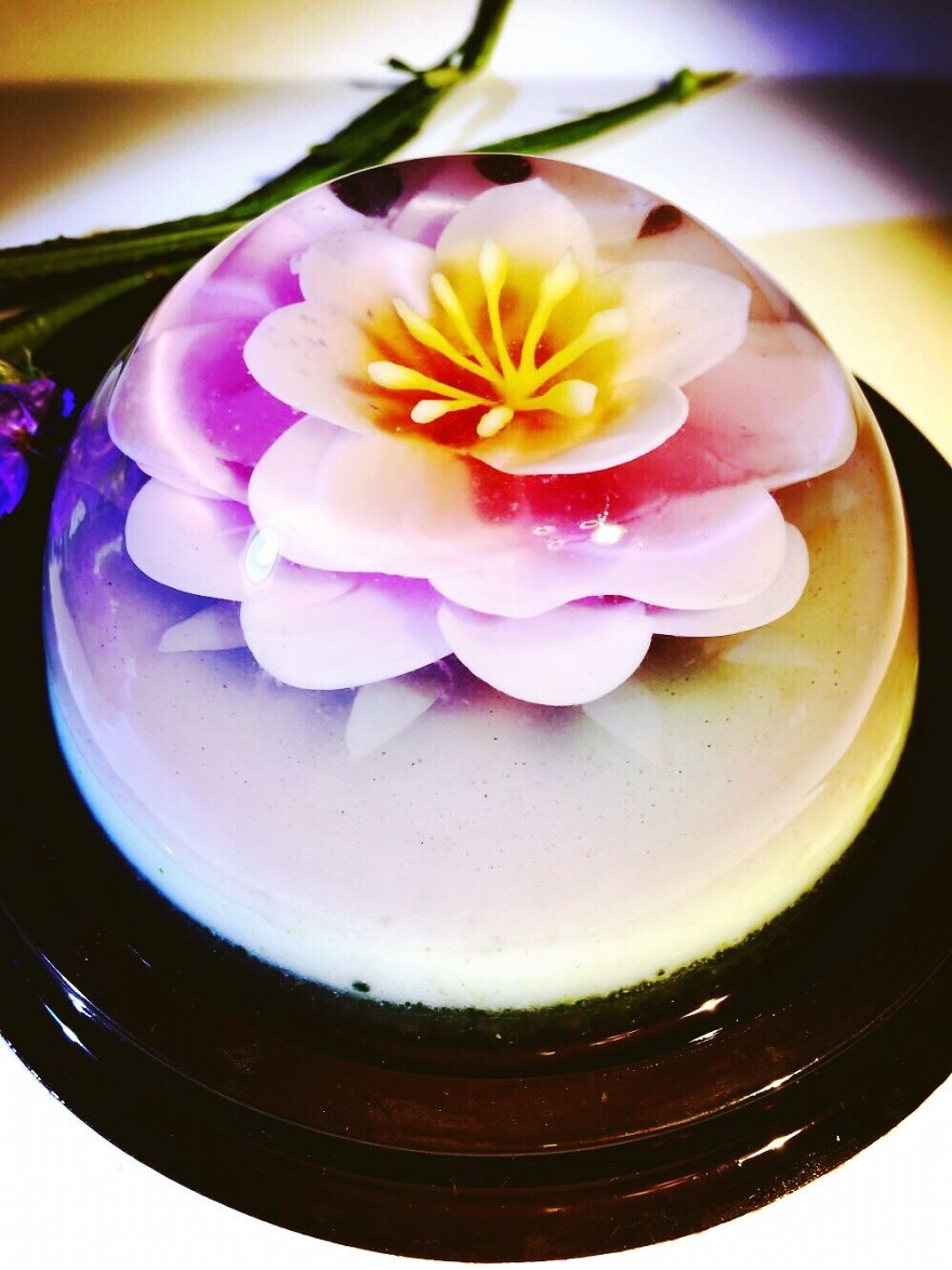 I Ventured Into 3 D Jelly Art After My Children Requested The Nicest Nut Free / Allergy Cake For Their Special Day.