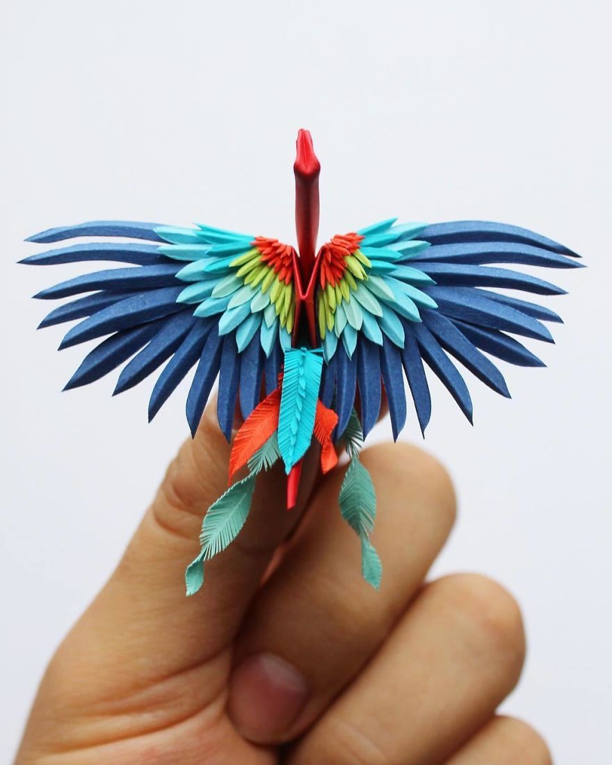 I Continued Creating Decorated Origami Cranes Even After Reaching My Goal Of 1000 Cranes In 1000 Days