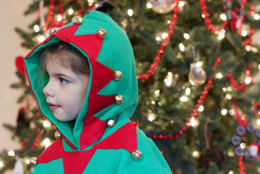 Diy Christmas Elf Hoodie
