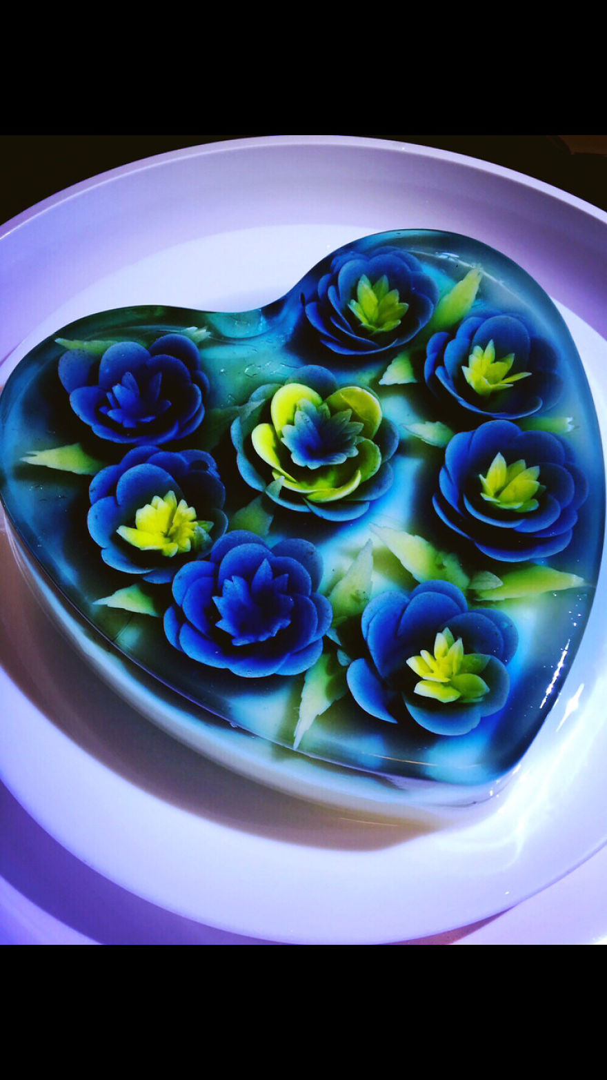 I Ventured Into 3 D Jelly Art After My Children Requested The Nicest Nut Free / Allergy Cake For Their Special Day.