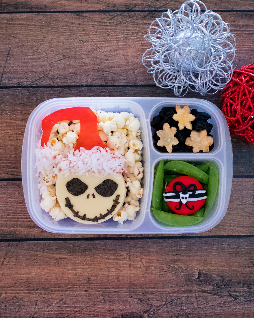 I Made These 12 Days Of Food Art Christmas Lunches For My Kids.
