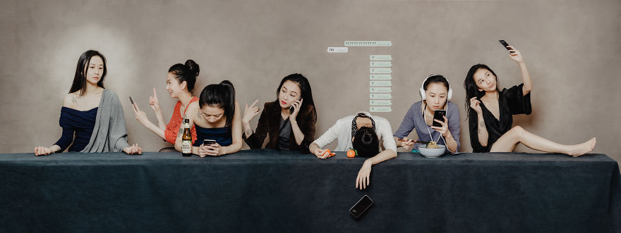 I Parodied "The Last Supper" Of Leonardo Da Vinci I Parodied "The Last Supper" Of Leonardo Da Vinci