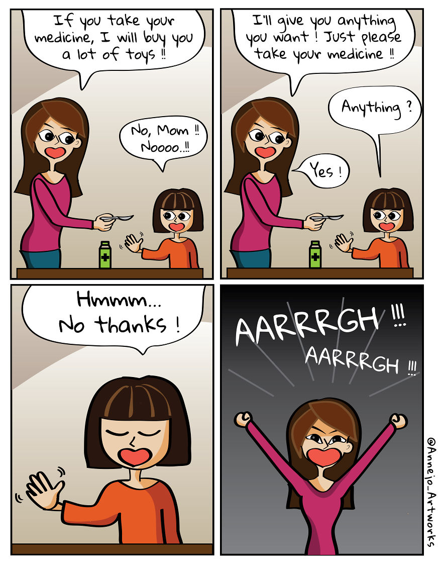I Made These Comics Out Of My Daily Experiences As A Mom Of A Toddler