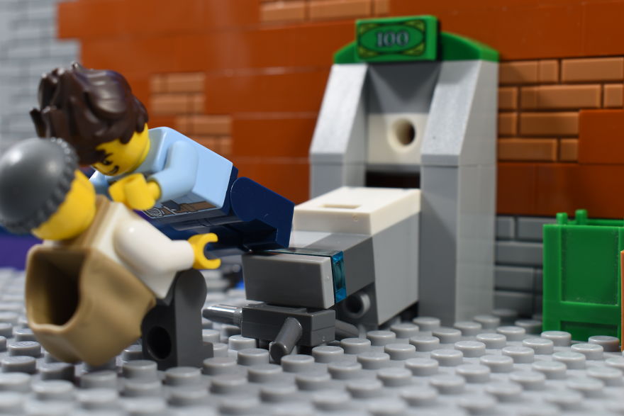 Lego City Police Ep 1 - Atm Robbery Finally Fail