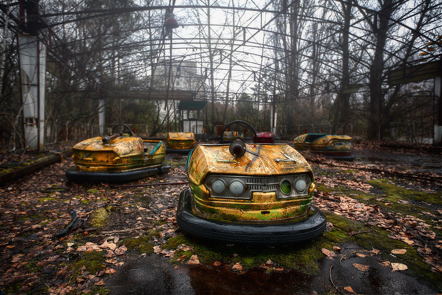 I Photographed Abandoned Cities Of Chernobyl & Pripyat