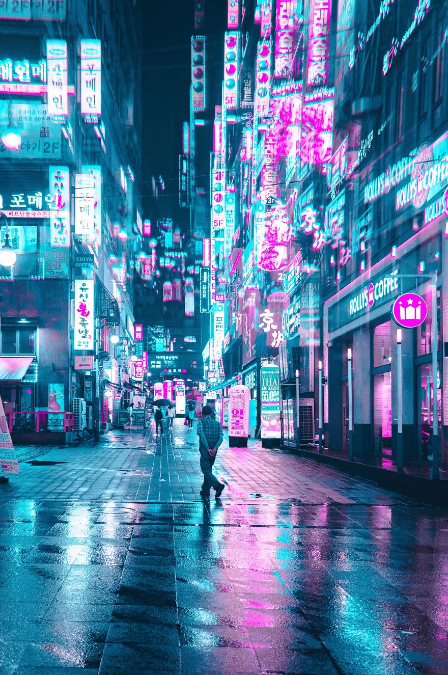 My Favorite Neon Photos Of Seoul