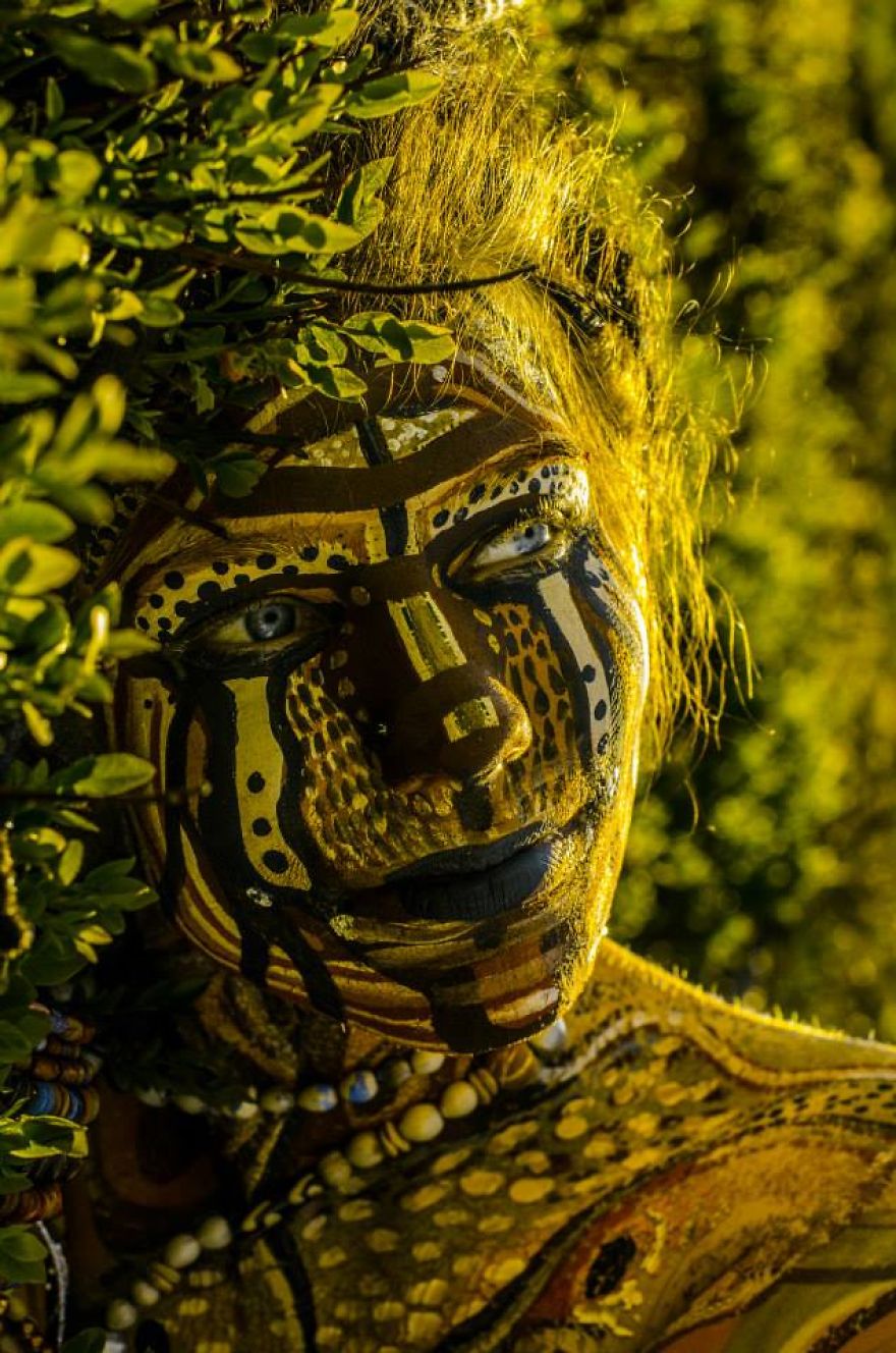 Other Species - Tribal Bodyart Series After Which Artist Dedicated Her Life To Bodypainting