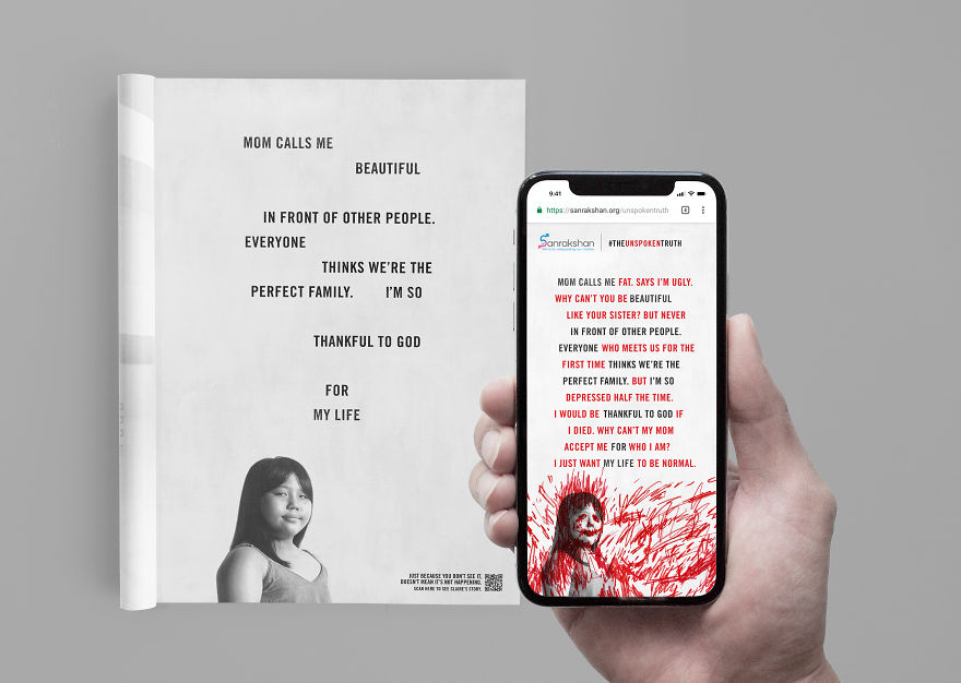 Dentsu Singapore Launches ‘The Unspoken Truth’ Campaign To Raise Awareness On Child Abuse Cases That Go Unreported.