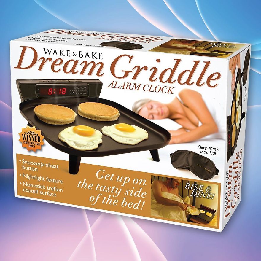 Use Your Alarm Clock As A Griddle